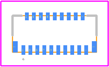 FH26W-19S-0.3SHW(60) - Hirose PCB footprint - Other - Other - FH26W-19S-0.3SHW(60)-1