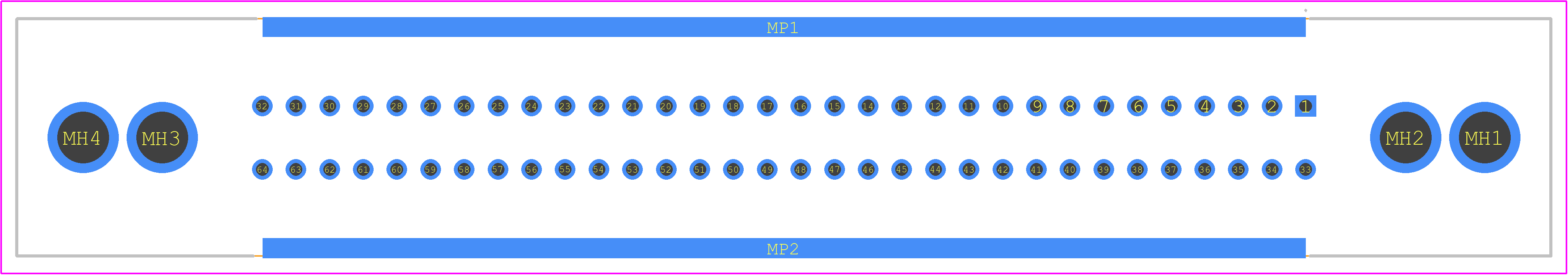 5556622-1 - TE Connectivity PCB footprint - Other - Other - 5556622-1-2