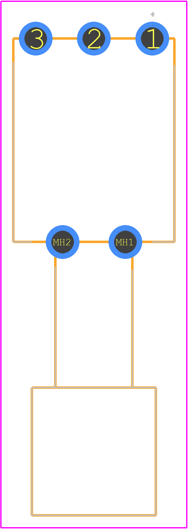 MB2065SS1W30 - NKK Switches PCB footprint - Other - Other - MB2065SS1W30-3