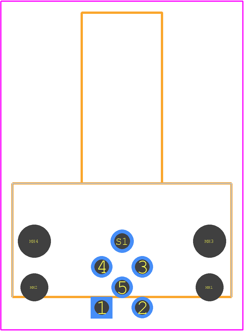 21033213501 - HARTING PCB footprint - Other - Other - 21033213501