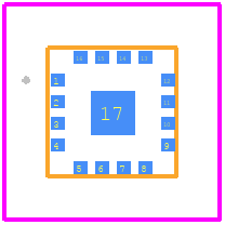 9FGV1008C000LTGI8 - Renesas Electronics PCB footprint - Other - Other - LGA 3.00x3.00x1.10 mm 0.50mm Pitch_10