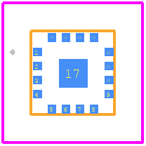 9FGV1006CQ505LTGI - Renesas Electronics PCB footprint - Other - Other - 9FGV1006CQ505LTGI-2