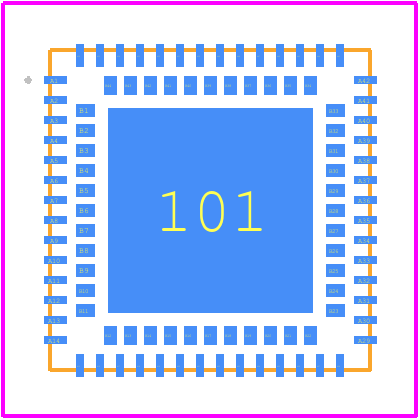 9SQ440NQQI - Renesas Electronics PCB footprint - Other - Other - 9SQ440NQQI-1