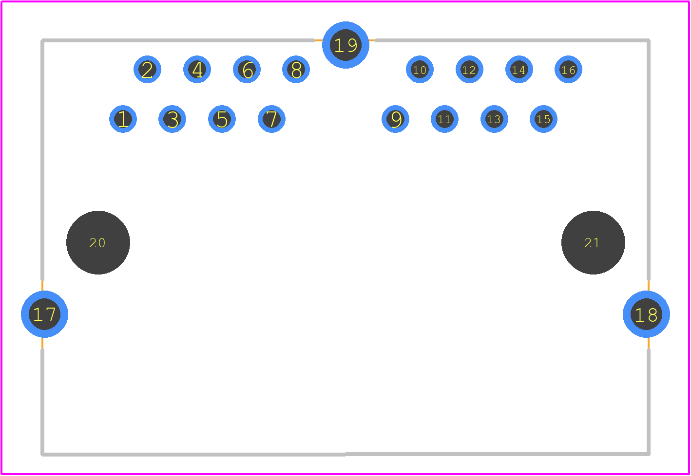 3012S02 - Econ Connect PCB footprint - Other - Other - 3012S02