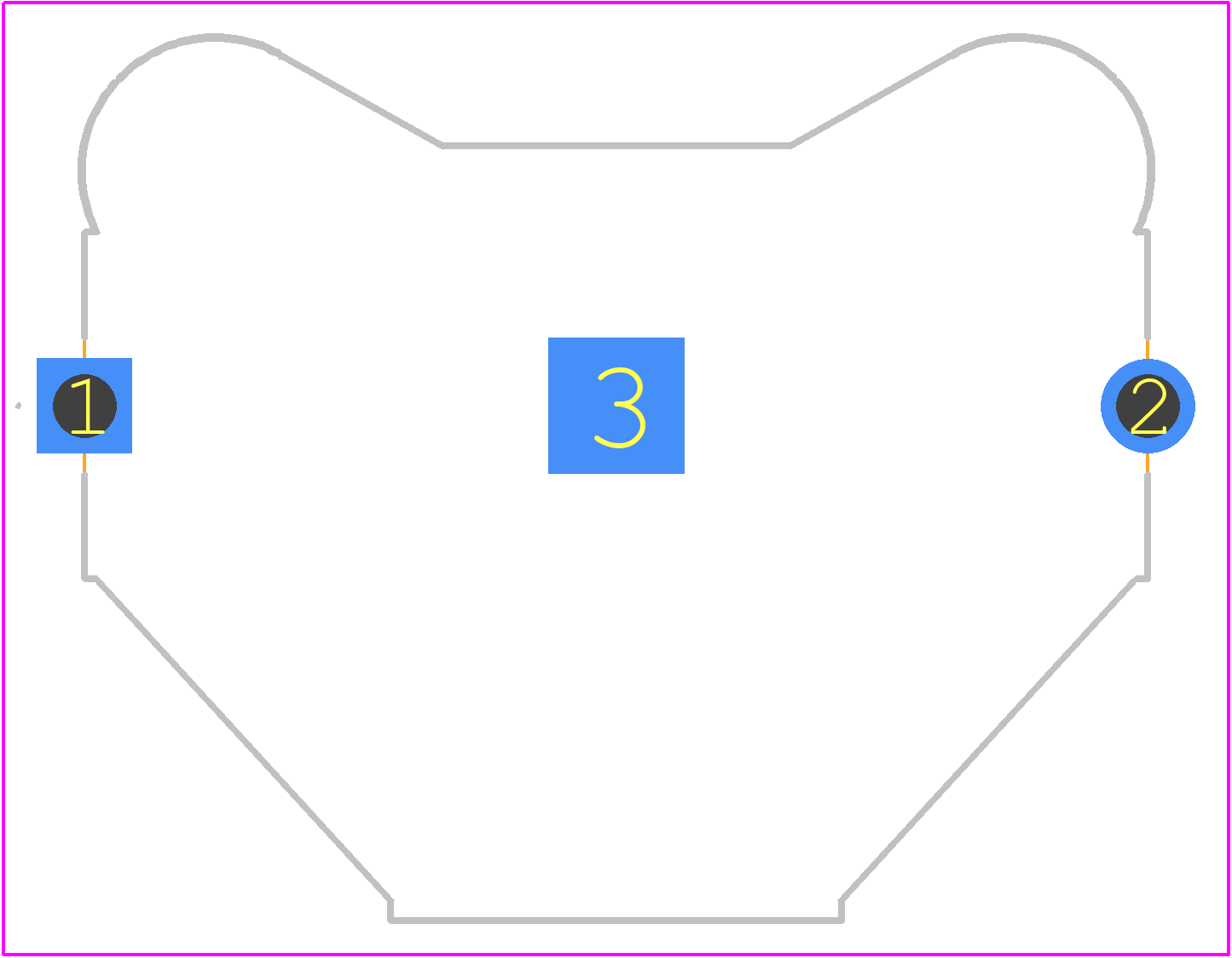 3047 - Keystone Electronics PCB footprint - Other - Other - 3047-5