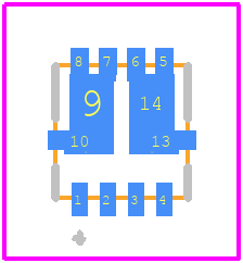 SI7232DN-T1-GE3 - Vishay PCB footprint - Other - Other - PowerPAK1212-8_2021