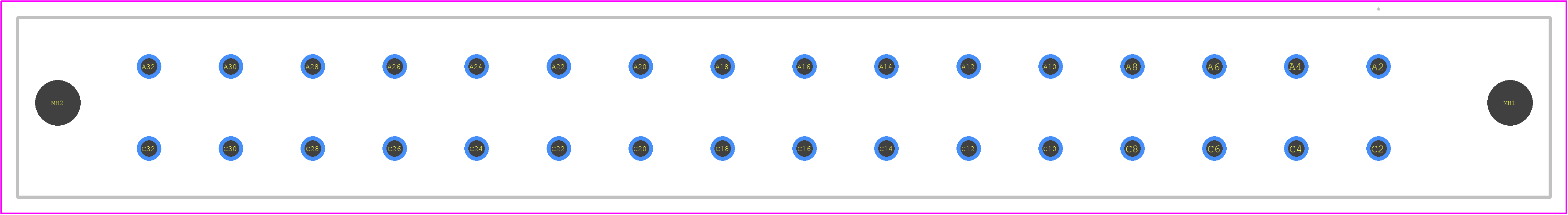09731326903 - HARTING PCB footprint - Other - Other - 09731326903-2