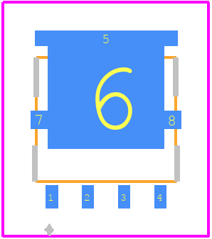 SIJA74DP-T1-GE3 - Vishay PCB footprint - Other - Other - SIJA74DP-T1-GE3-2