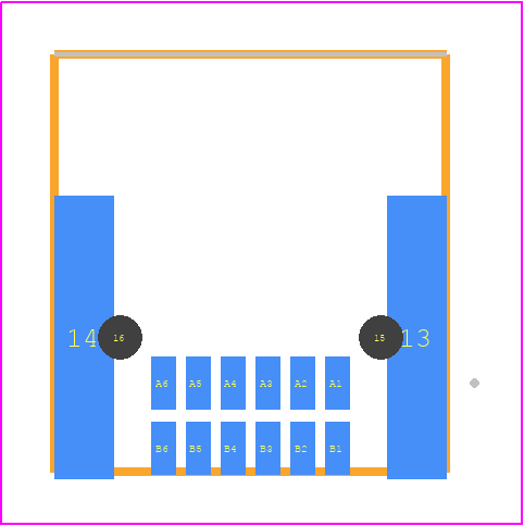 294251 - TE Connectivity PCB footprint - Other - Other - 294251