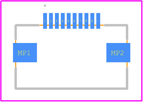AFC01-S10FCA-00 - JUSHUO PCB footprint - Other - Other - AFC01-S10FCA-00-1