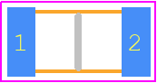 CNA5L1X7R1E106K160AE - TDK PCB footprint - Capacitor Chip Non-polarised - Capacitor Chip Non-polarised - CLLC1AX6S0G475M050AC*21