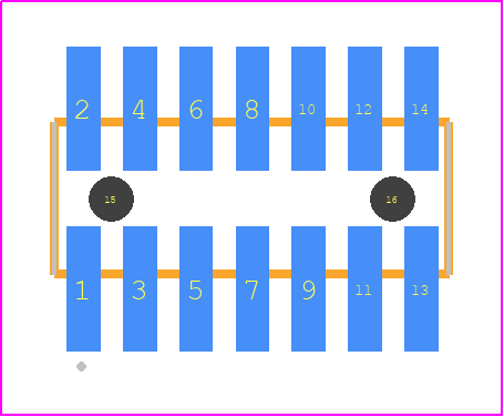 FTSH-107-01-L-DV-A - SAMTEC PCB footprint - Other - Other - FTSH-107-XX-YYY-DV-A