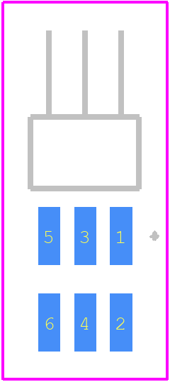 FTSH-103-01-L-DH - SAMTEC PCB footprint - Other - Other - FTSH-103-01-L-DH