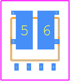 SQJ204EP-T1_GE3 - Vishay PCB footprint - Other - Other - PowerPAK® SO-8L