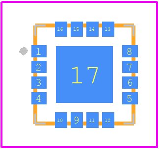 SKY66313-11 - Skyworks PCB footprint - Other - Other - SKY66313-11