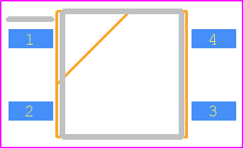 SFH690BT3 - Vishay PCB footprint - Small Outline Packages - Small Outline Packages - SFH690DT