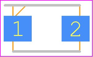 SK54 - Diotec PCB footprint - Diodes Moulded - Diodes Moulded - SMB~DO-214AA