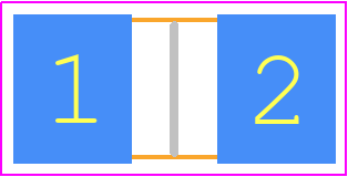 CSMS2512-XH-R005JT - Venkel PCB footprint - Resistor Chip - Resistor Chip - 2512_R005FT(H=0.34mm)