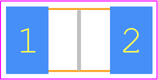 CSMS2512-XH-R012JT - Venkel PCB footprint - Resistor Chip - Resistor Chip - 2512 _ R012