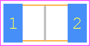 CSMS2512-XH-R015FT - Venkel PCB footprint - Resistor Chip - Resistor Chip - 2512_R015