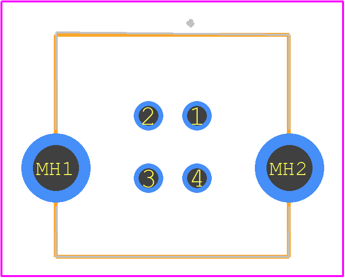 5787834-2 - TE Connectivity PCB footprint - Other - Other - 5787834-2-2