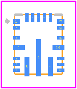 LM536255QRNLTQ1 - Texas Instruments PCB footprint - Other - Other - LM536255QRNLTQ1-3