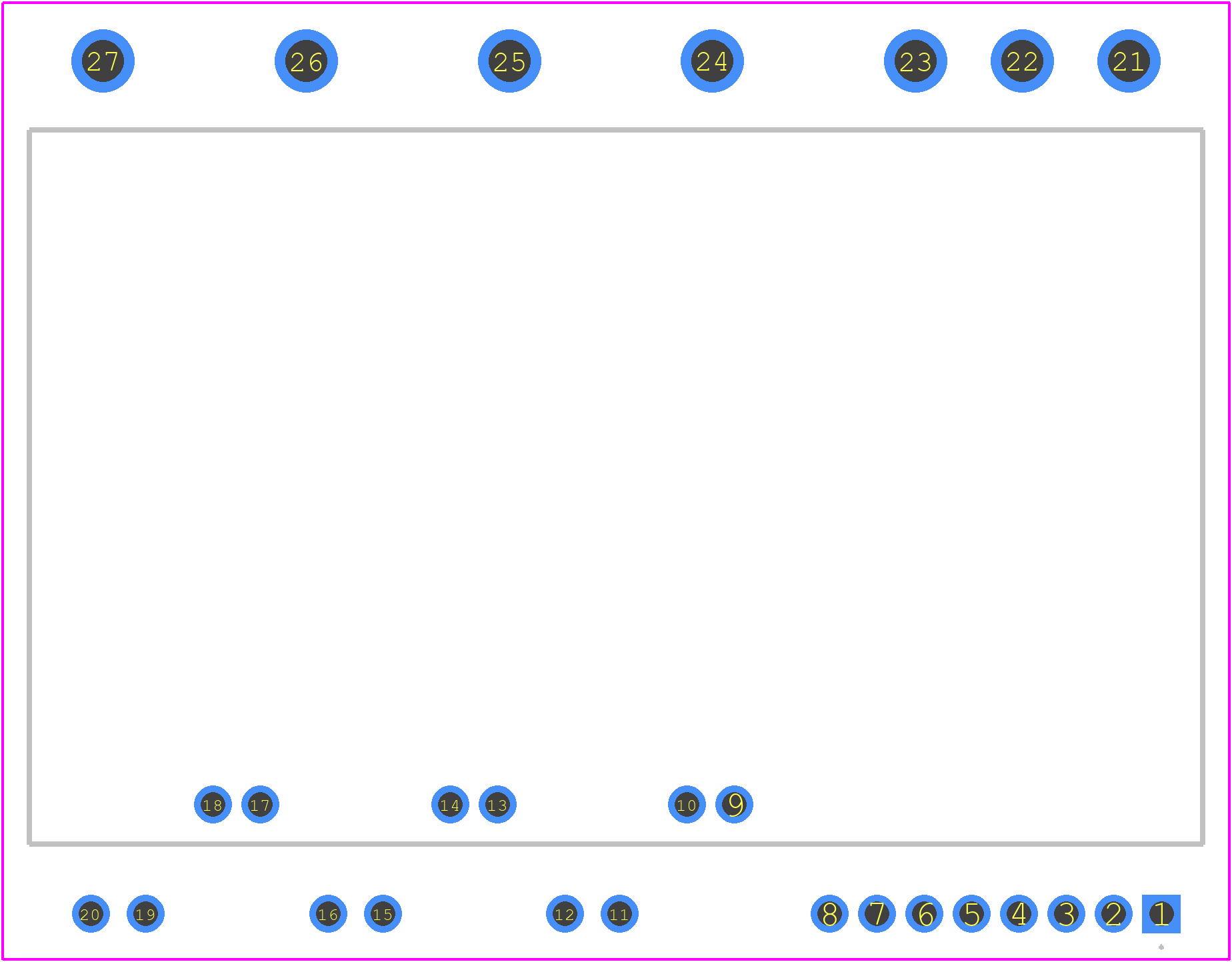 NFVA35065L42 - onsemi PCB footprint - Other - Other - 27LD MODULE PDD STD CASE MODCB ISSUE A_2024