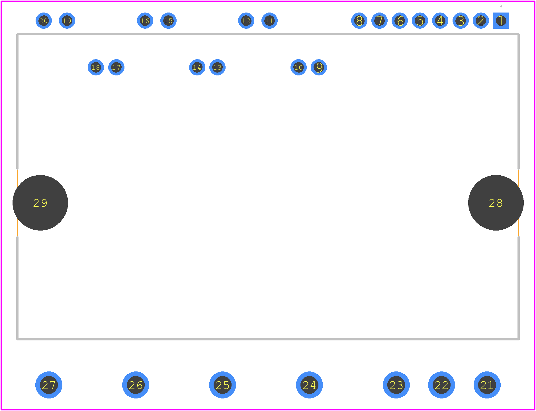 NFVA36065L42 - onsemi PCB footprint - Other - Other - 27LD MODULE PDD STD CASE MODCB ISSUE A_2026