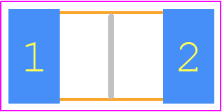 CSMS2512-YK-R008JT - Venkel PCB footprint - Resistor Chip - Resistor Chip - 2512_R008_Y