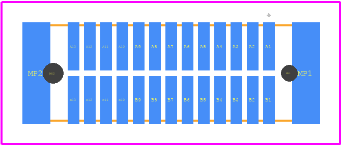 294015 - TE Connectivity PCB footprint - Other - Other - 294015-2
