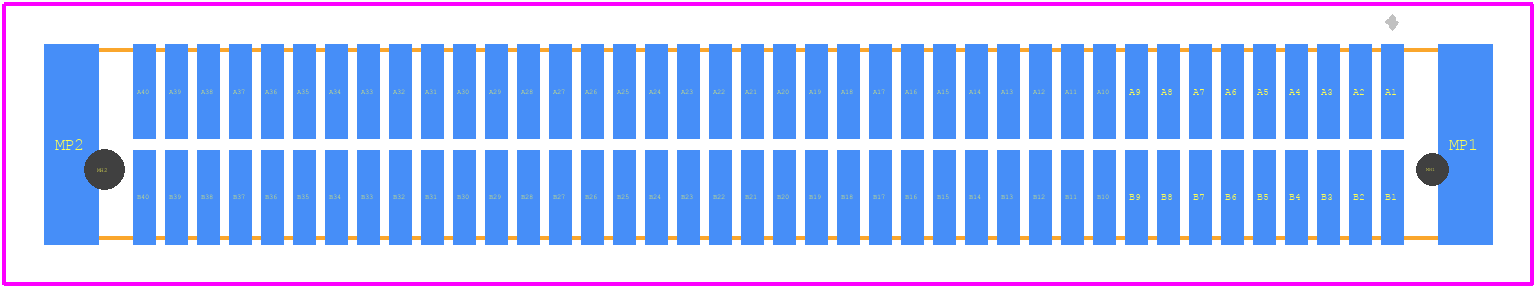 294008 - TE Connectivity PCB footprint - Other - Other - 294008-2