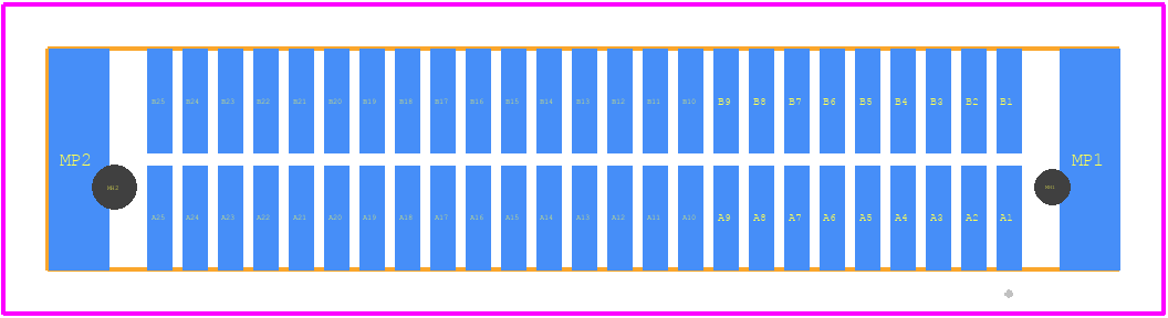 294151 - TE Connectivity PCB footprint - Other - Other - 294151-1