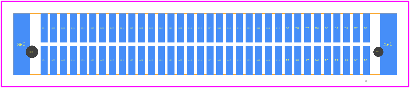 294152 - TE Connectivity PCB footprint - Other - Other - 294152-2