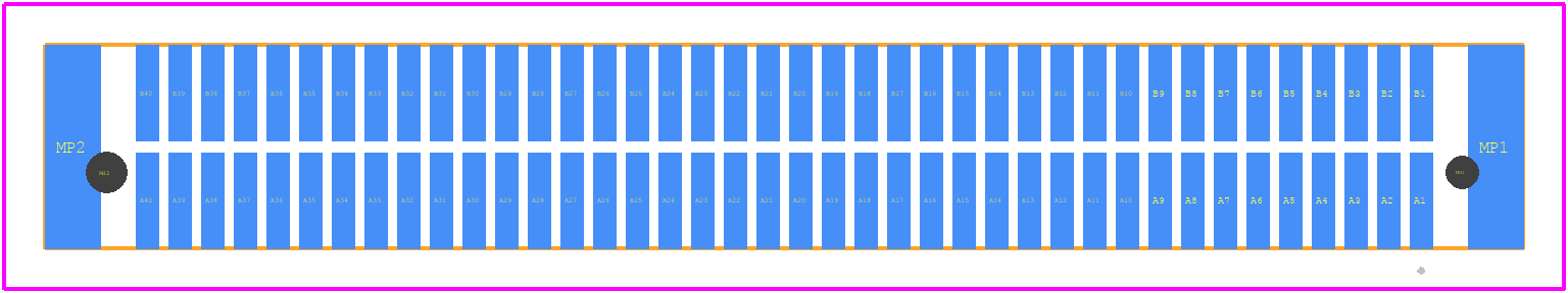 294141 - TE Connectivity PCB footprint - Other - Other - 294141-1
