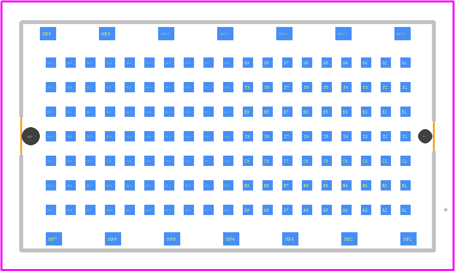 214355 - TE Connectivity PCB footprint - Other - Other - 214355-2