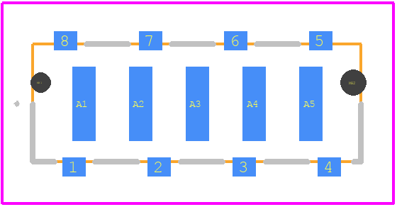 214547 - TE Connectivity PCB footprint - Other - Other - 214547-1