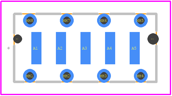 214912 - TE Connectivity PCB footprint - Other - Other - 214912-2