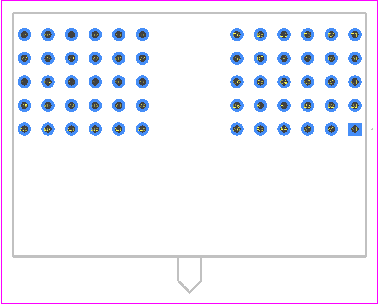 923171 - TE Connectivity PCB footprint - Other - Other - 923171-4