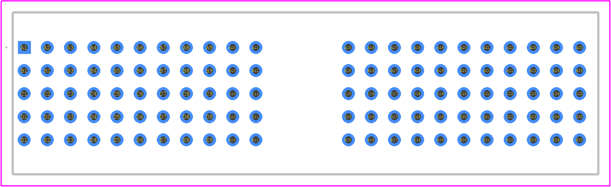 114013 - ERNI PCB footprint - Other - Other - 114013-2