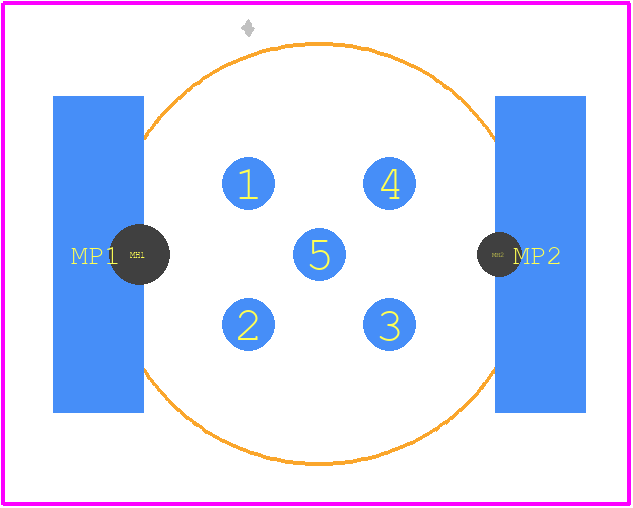 284740 - TE Connectivity PCB footprint - Other - Other - 284740