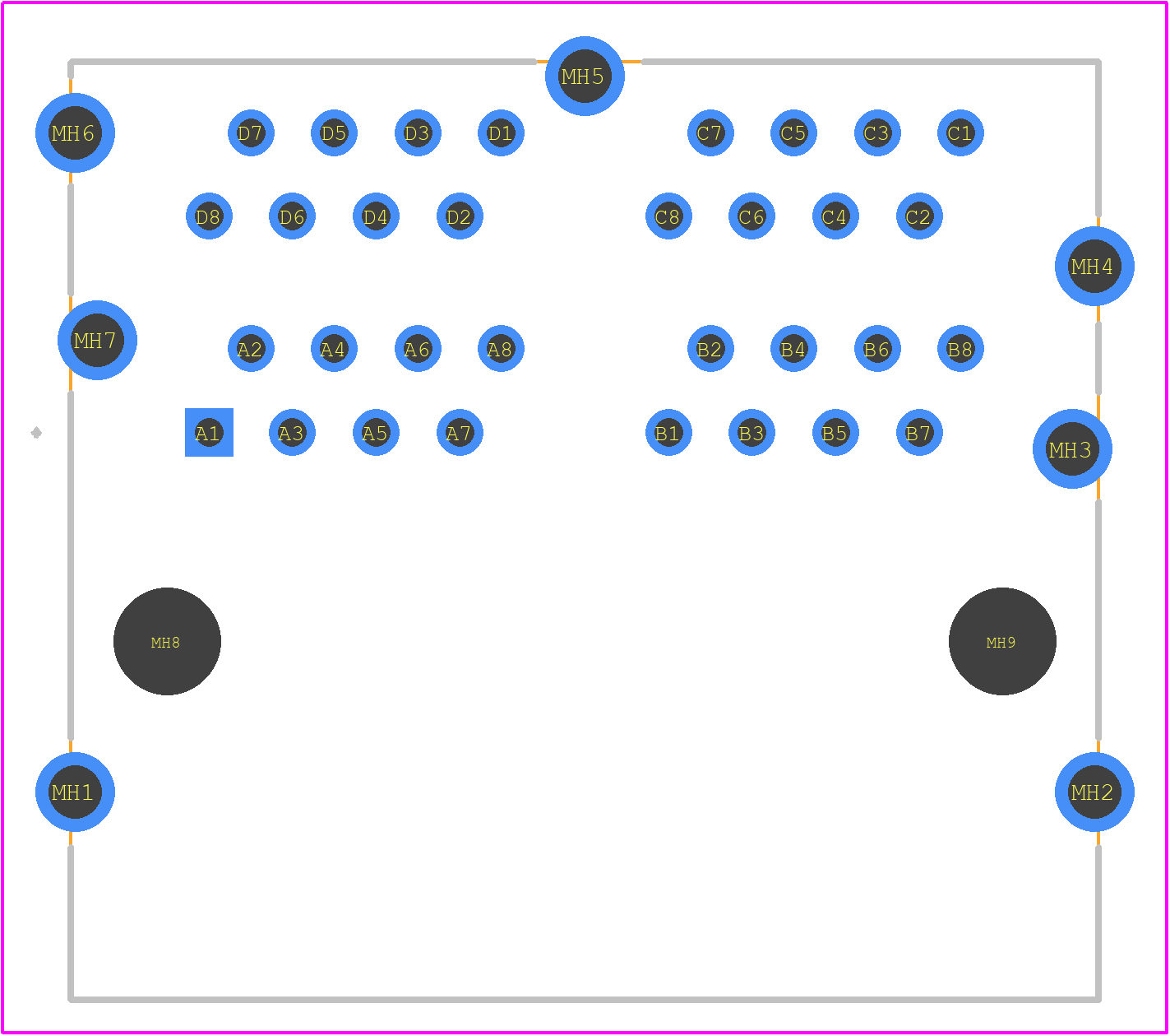 133041 - TE Connectivity PCB footprint - Other - Other - 133041-2