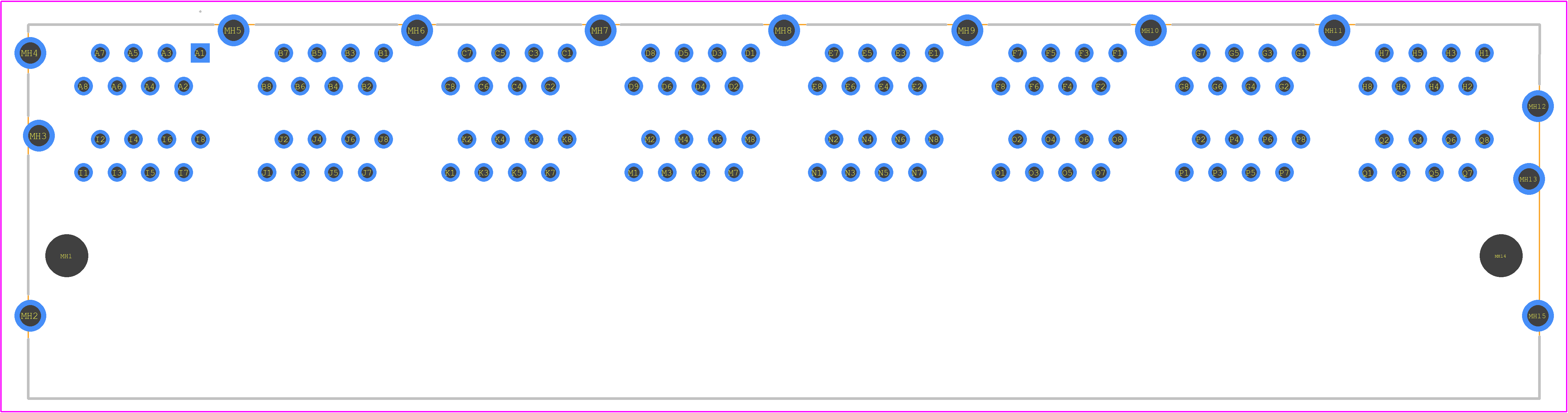 133080 - ERNI PCB footprint - Other - Other - 133080-3