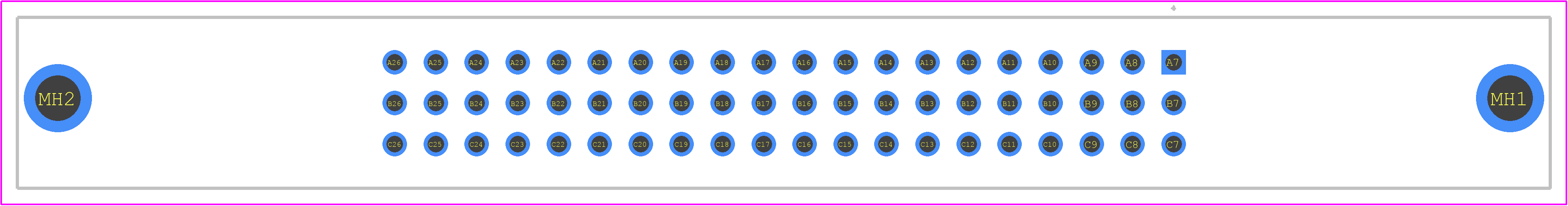 354139 - TE Connectivity PCB footprint - Other - Other - 354139