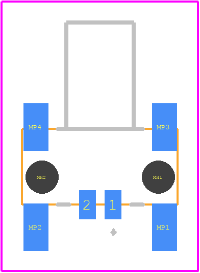 384974 - TE Connectivity PCB footprint - Other - Other - 384974-1