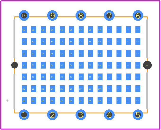 234097 - TE Connectivity PCB footprint - Other - Other - 234097-1