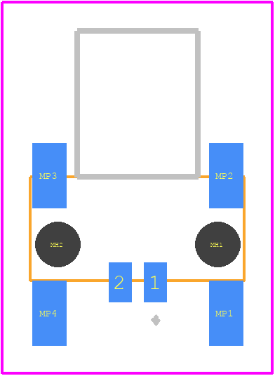 384840 - TE Connectivity PCB footprint - Other - Other - 384840-1