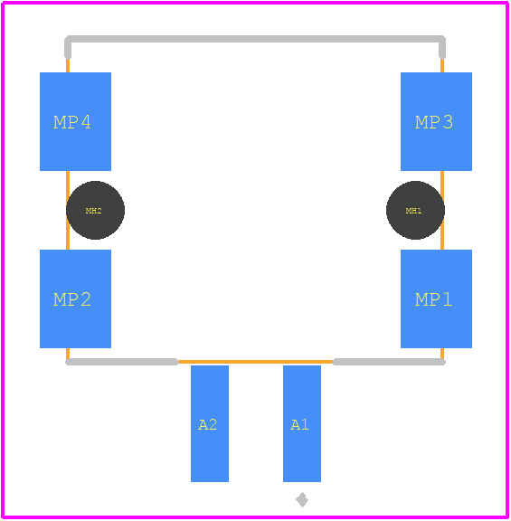 234835 - TE Connectivity PCB footprint - Other - Other - 234835
