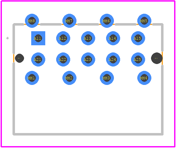 394571 - TE Connectivity PCB footprint - Other - Other - 394571-5