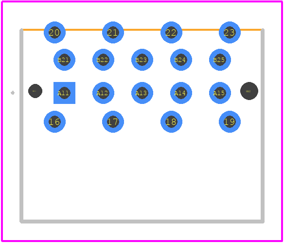 394570 - TE Connectivity PCB footprint - Other - Other - 394570-3