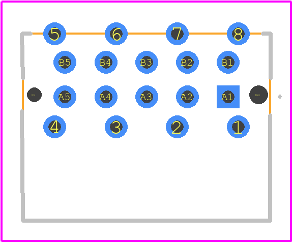394573 - TE Connectivity PCB footprint - Other - Other - 394573-3